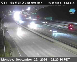 SB 5 at Carmel Mountain Rd.