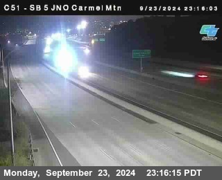 SB 5 at Carmel Mountain Rd.