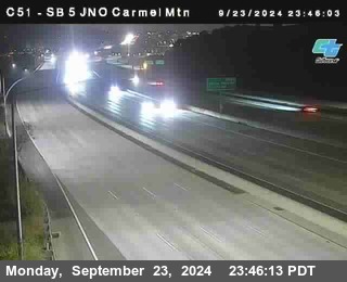 SB 5 at Carmel Mountain Rd.