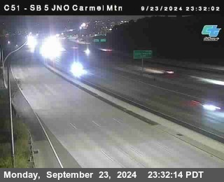 SB 5 at Carmel Mountain Rd.