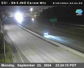 SB 5 at Carmel Mountain Rd.