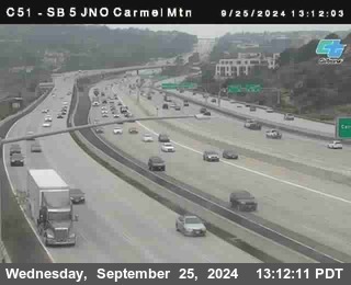 SB 5 at Carmel Mountain Rd.