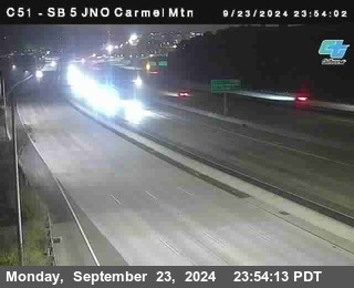 SB 5 at Carmel Mountain Rd.