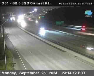 SB 5 at Carmel Mountain Rd.