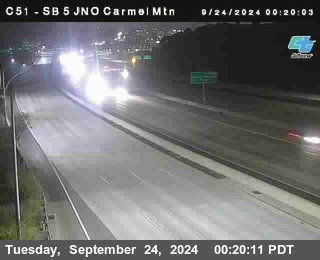 SB 5 at Carmel Mountain Rd.