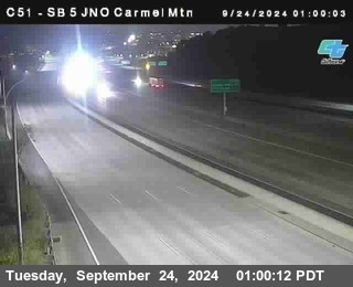 SB 5 at Carmel Mountain Rd.