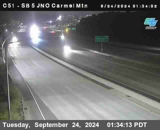 SB 5 at Carmel Mountain Rd.