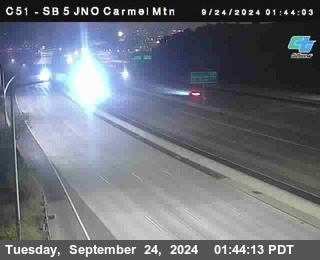 SB 5 at Carmel Mountain Rd.