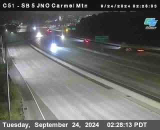 SB 5 at Carmel Mountain Rd.