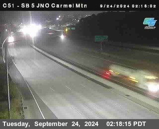 SB 5 at Carmel Mountain Rd.