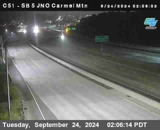 SB 5 at Carmel Mountain Rd.