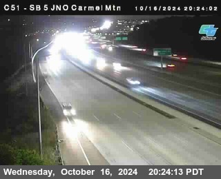 SB 5 at Carmel Mountain Rd.