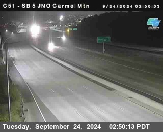 SB 5 at Carmel Mountain Rd.