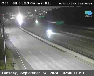 SB 5 at Carmel Mountain Rd.