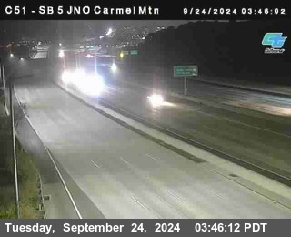 SB 5 at Carmel Mountain Rd.