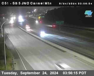 SB 5 at Carmel Mountain Rd.