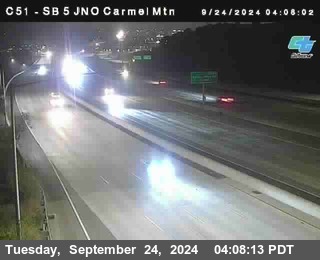 SB 5 at Carmel Mountain Rd.