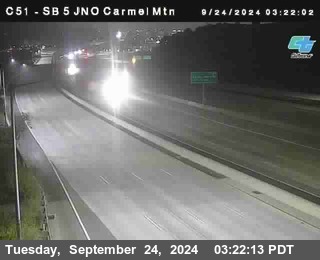 SB 5 at Carmel Mountain Rd.