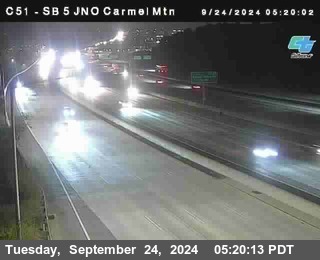 SB 5 at Carmel Mountain Rd.