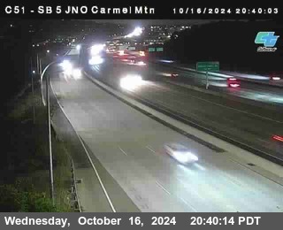 SB 5 at Carmel Mountain Rd.