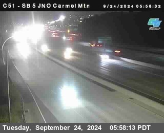 SB 5 at Carmel Mountain Rd.