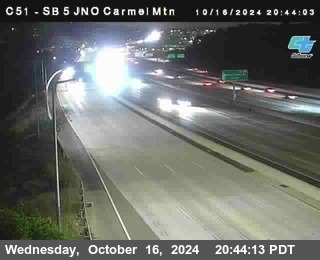 SB 5 at Carmel Mountain Rd.