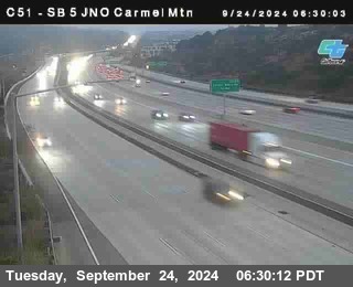 SB 5 at Carmel Mountain Rd.