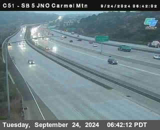 SB 5 at Carmel Mountain Rd.