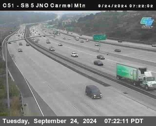 SB 5 at Carmel Mountain Rd.