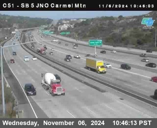 SB 5 at Carmel Mountain Rd.