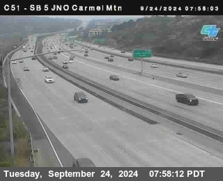 SB 5 at Carmel Mountain Rd.