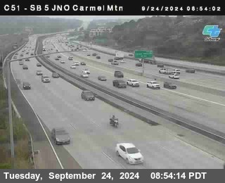 SB 5 at Carmel Mountain Rd.