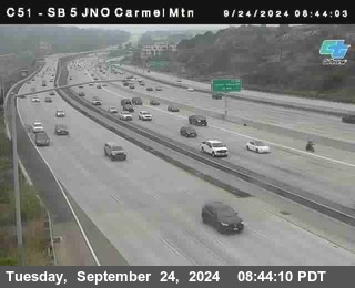 SB 5 at Carmel Mountain Rd.