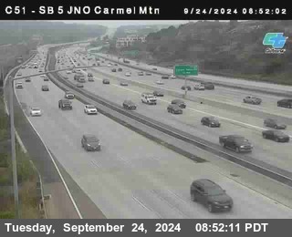 SB 5 at Carmel Mountain Rd.