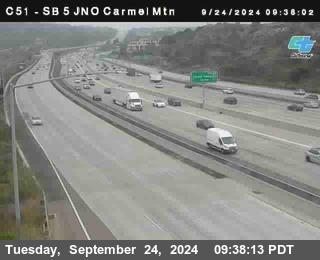 SB 5 at Carmel Mountain Rd.