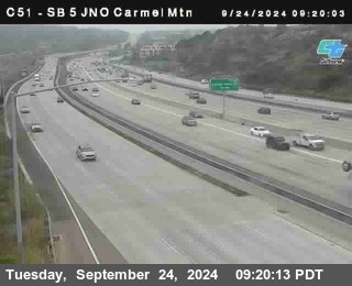 SB 5 at Carmel Mountain Rd.