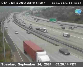 SB 5 at Carmel Mountain Rd.