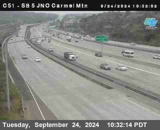 SB 5 at Carmel Mountain Rd.