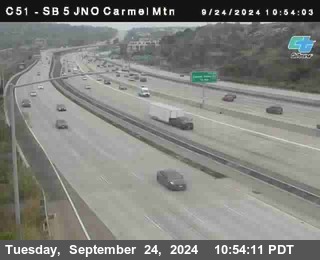 SB 5 at Carmel Mountain Rd.