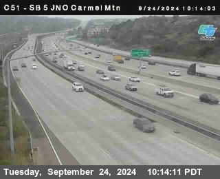 SB 5 at Carmel Mountain Rd.