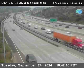 SB 5 at Carmel Mountain Rd.