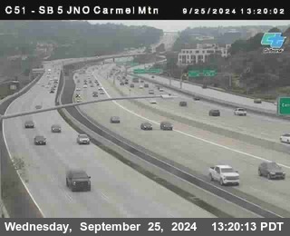 SB 5 at Carmel Mountain Rd.