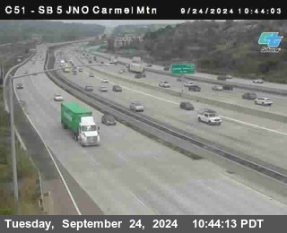 SB 5 at Carmel Mountain Rd.