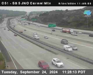 SB 5 at Carmel Mountain Rd.