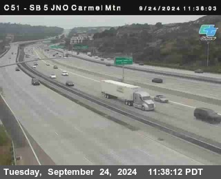 SB 5 at Carmel Mountain Rd.