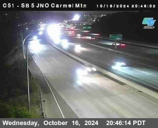 SB 5 at Carmel Mountain Rd.