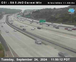 SB 5 at Carmel Mountain Rd.