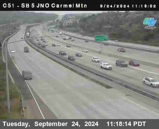 SB 5 at Carmel Mountain Rd.