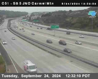 SB 5 at Carmel Mountain Rd.