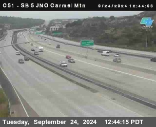 SB 5 at Carmel Mountain Rd.